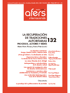 Revista CIDOB d'Afers Internacionals nº. 132