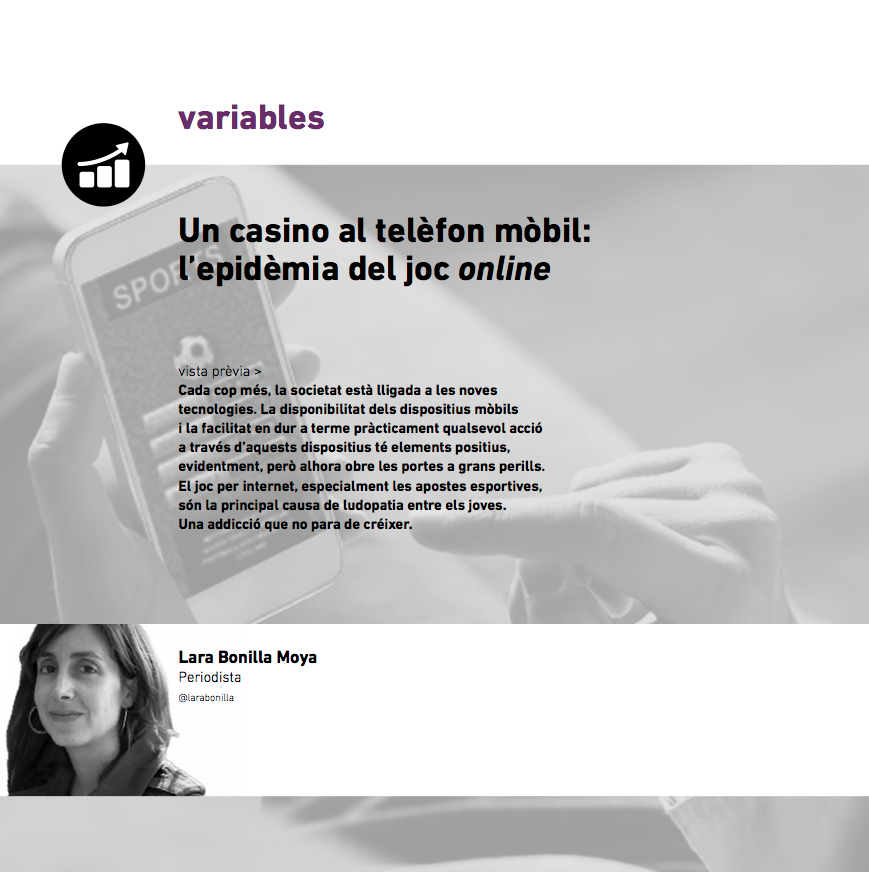 Article de Lara Bonilla a Eines 36 sobre el joc online