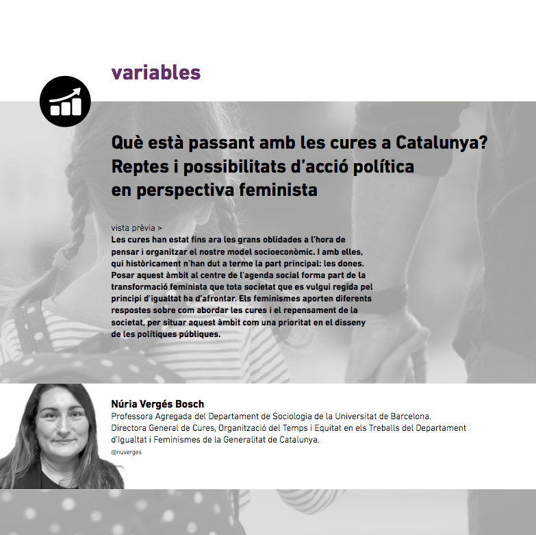 Article de Núria Vergés sobre les cures a Eines 44