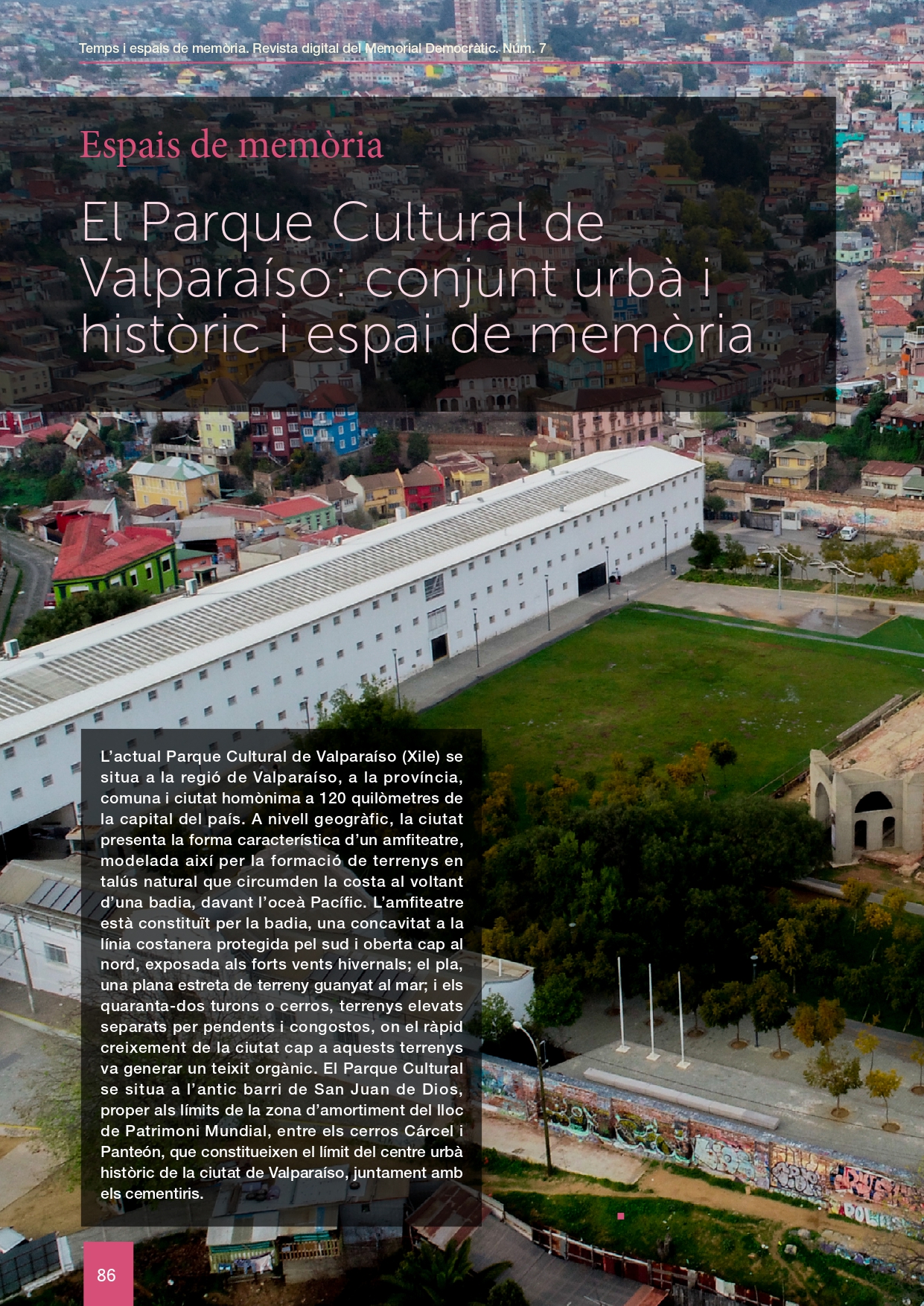 Portada de l’article: El Parque Cultural de Valparaiso